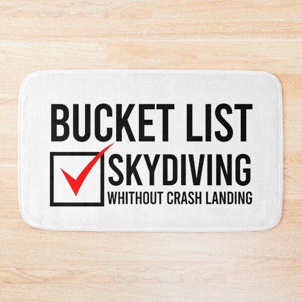 Item preview, Skydiving Bucket List - Gift for Skydiving Lovers designed and sold by paulocampos.