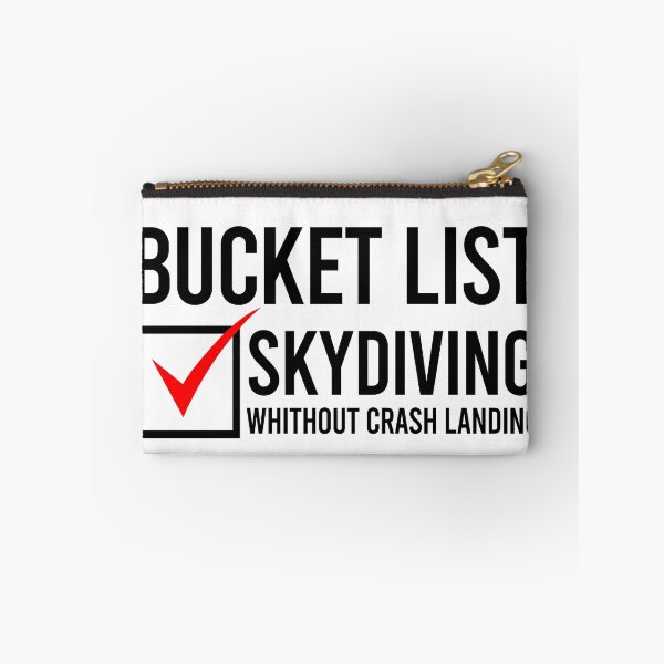 Item preview, Skydiving Bucket List - Gift for Skydiving Lovers designed and sold by paulocampos.