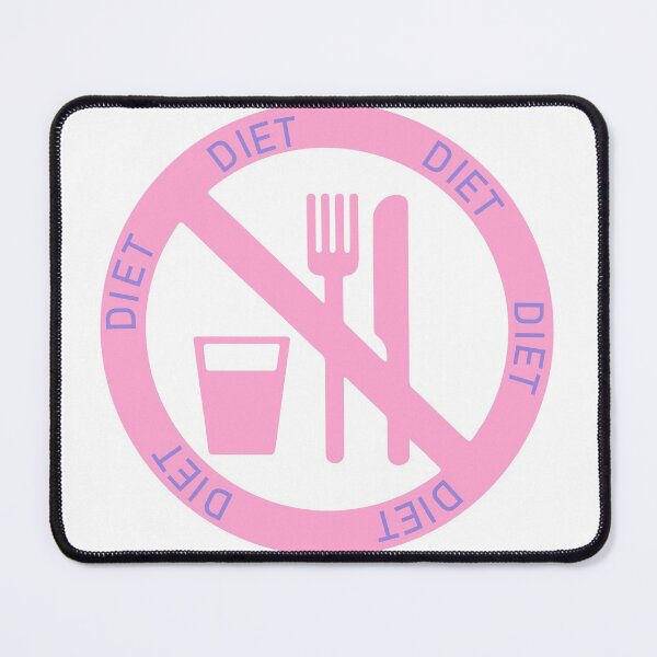 Item preview, diet, sign not to eat, can't eat, slimness designed and sold by Natairbrush.