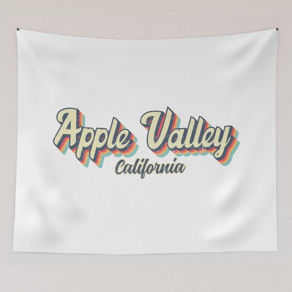 Item preview, Apple Valley Town California Retro Vintage 70s rainbow designed and sold by Teelogic.
