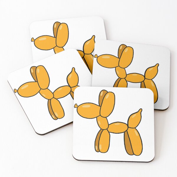 Item preview, Yellow Balloon Dog designed and sold by CalliesArt.