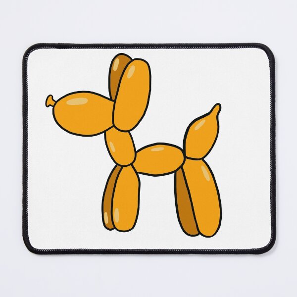 Item preview, Yellow Balloon Dog designed and sold by CalliesArt.