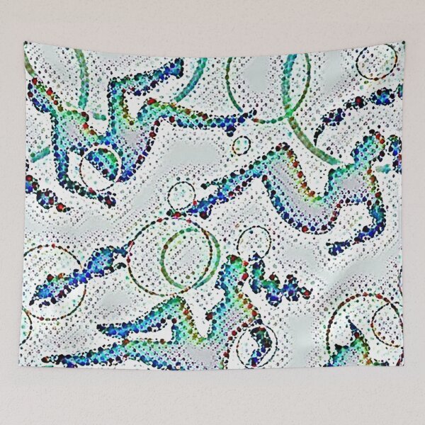 Item preview, soap girls, green on white, optimistic painting designed and sold by Maria Mihailova.
