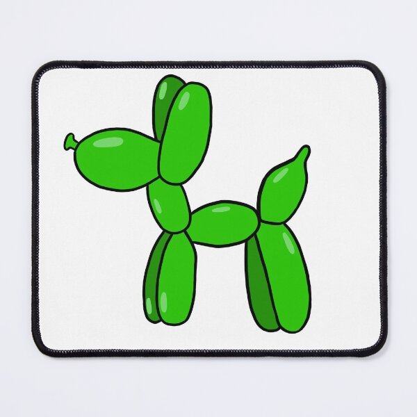 Item preview, Green Balloon Dog designed and sold by CalliesArt.