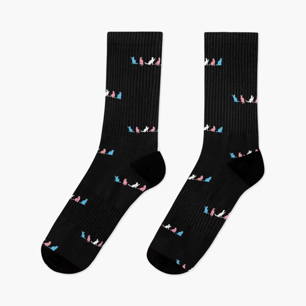 Item preview, Trans Flag Cats. Transgender Pride designed and sold by Subtle Pride Shop.