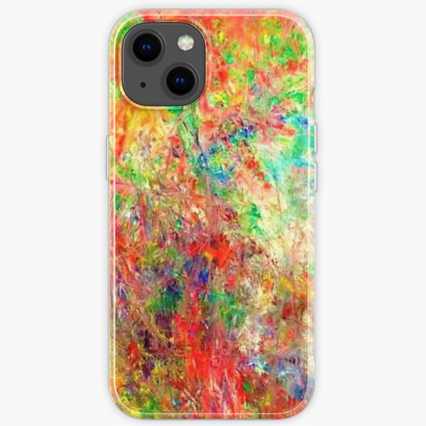 COLORFUL SPLASH #1 - Abstract Art Design - scroll down iPhone Soft Case