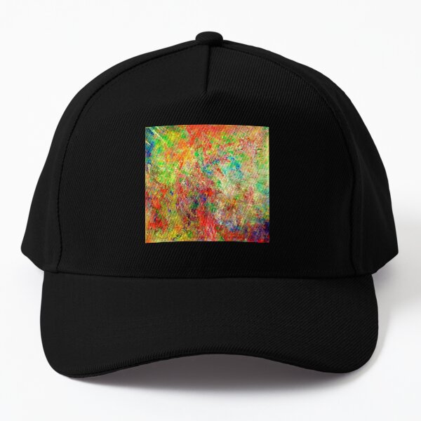 COLORFUL SPLASH #1 | Abstract Art~Design Baseball Cap