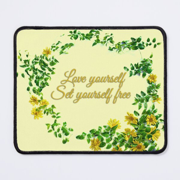 Item preview, Love Yourself, Set Yourself Free designed and sold by FigTreeMagick.