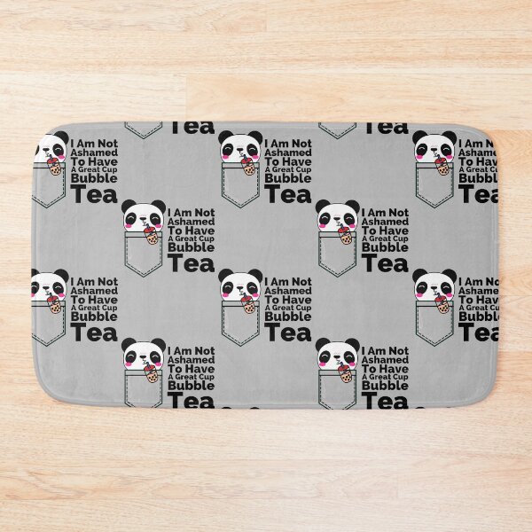 Item preview, Not Ashamed To Have A Great Bubble Tea Pocket Panda designed and sold by Onewivnacher.
