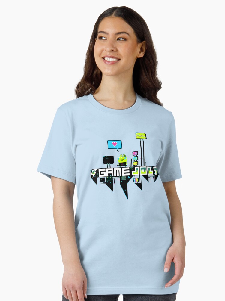 Thumbnail 1 of 7, Essential T-Shirt, Kikkerstein Game Jolt Logo designed and sold by gamejolt.