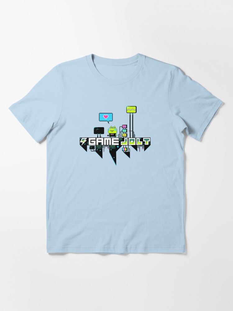 Thumbnail 3 of 7, Essential T-Shirt, Kikkerstein Game Jolt Logo designed and sold by gamejolt.