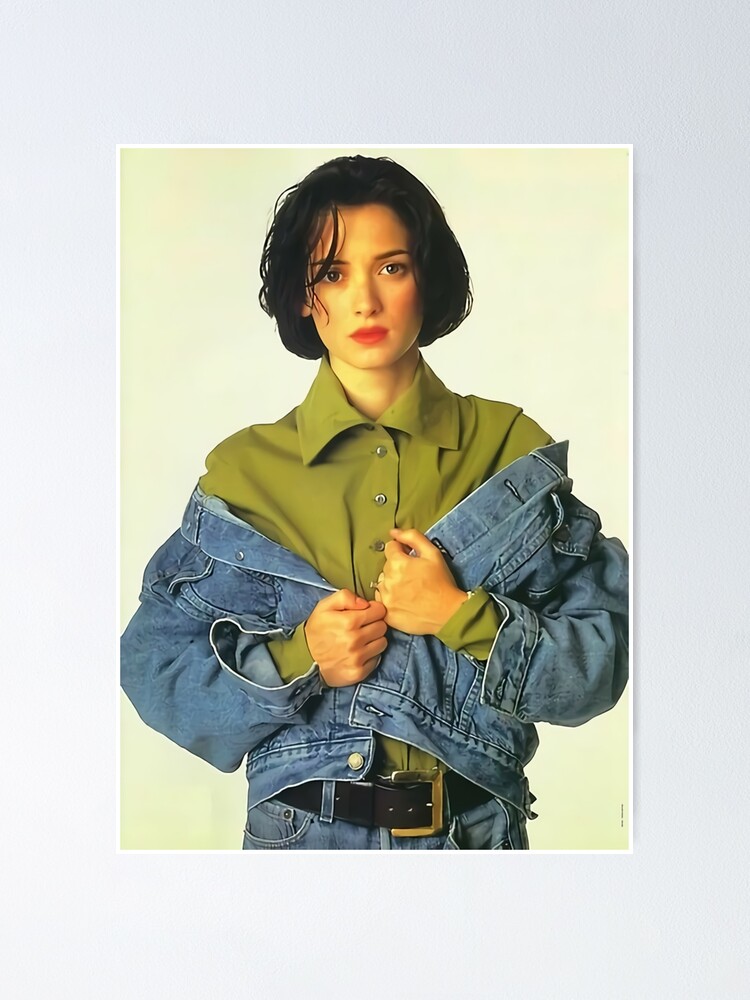 "Winona Ryder - " Poster by lakonmased | Redbubble