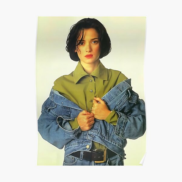 "Winona Ryder - " Poster by lakonmased | Redbubble