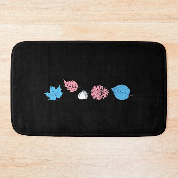 Item preview, Fall Autumn Thanksgiving Leaves Trans. Transgender Pride designed and sold by Subtle Pride Shop.