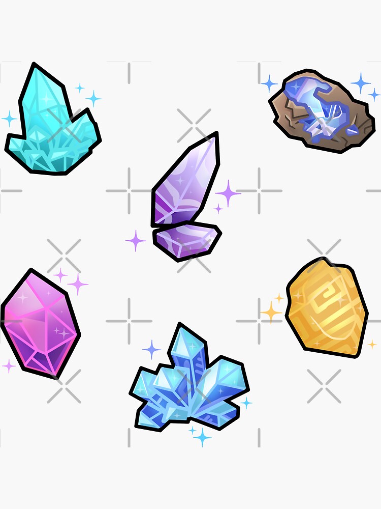 Twitch sub/bit badges // Crystal gem stones