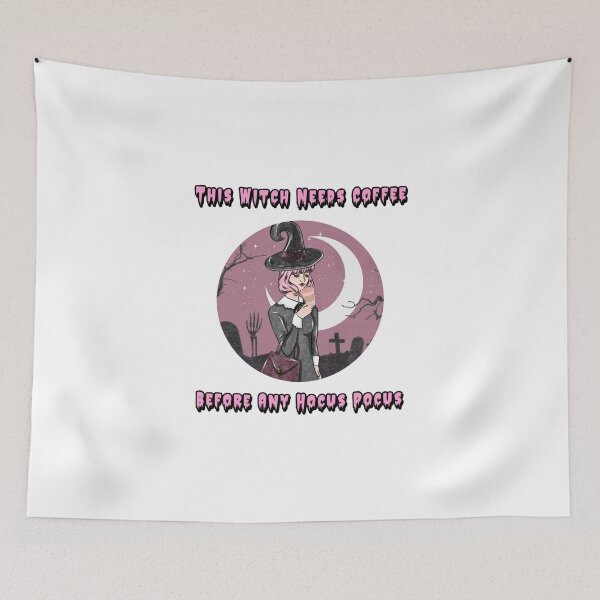 Item preview, This Witch Needs Coffee Before Any Hocus Pocus designed and sold by fhodgson.