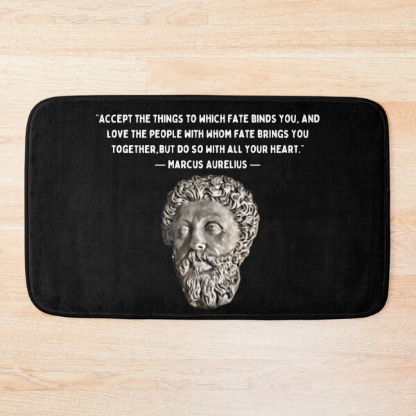 Item preview, Accept Your Fate Marcus Aurelius Quote  designed and sold by MojaveTradePost.