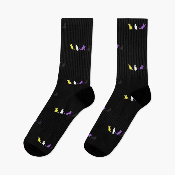 Item preview, Non Binary Cats. Nonbinary Pride designed and sold by Subtle Pride Shop.