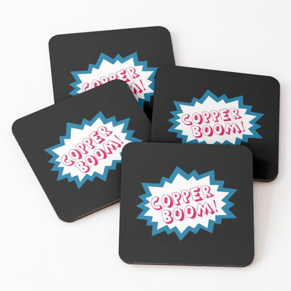 Item preview, Copper Boom! Sticker designed and sold by SeidyRoper.