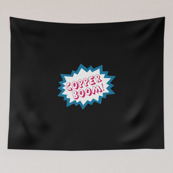 Item preview, Copper Boom! Sticker designed and sold by SeidyRoper.