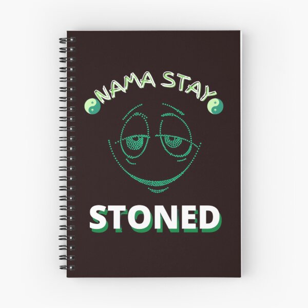 Item preview, Cannatees NAMASTAY STONED designed and sold by jmed70.