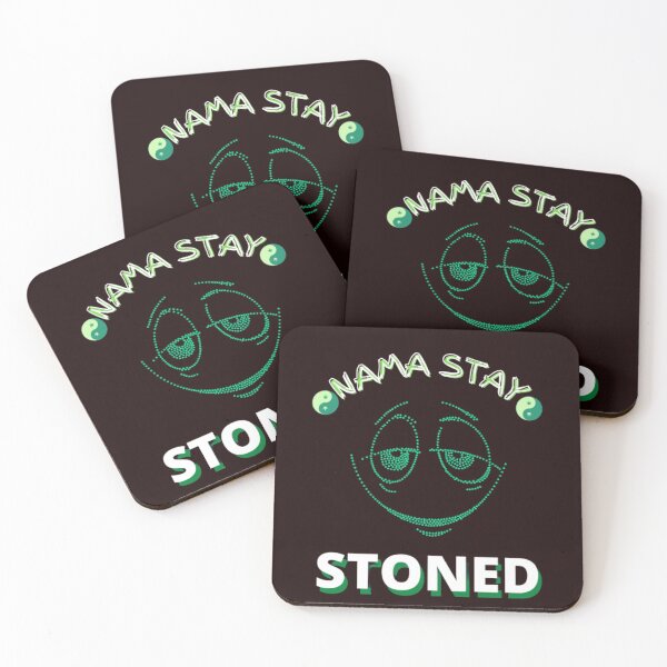 Item preview, NAMASTAY STONED Cannatees designed and sold by jmed70.