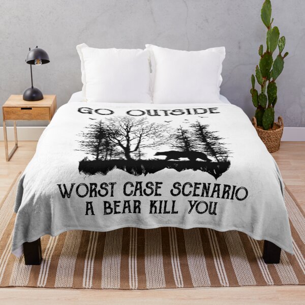 Item preview, Funny Camping Shirt - Go Outside T-Shirt - Camping Shirt - Adventure T-Shirt - Bear Shirt designed and sold by VibesTraining.