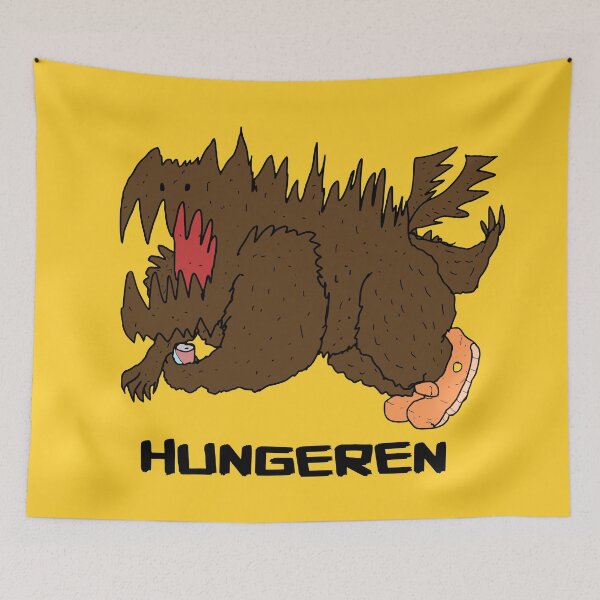 Item preview, Hungeren Monsta With Text Logo  designed and sold by Hungeren.