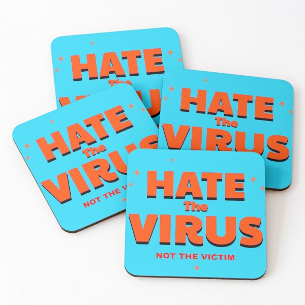 Item preview, Hate The Virus Not The Victim  designed and sold by DTEH.