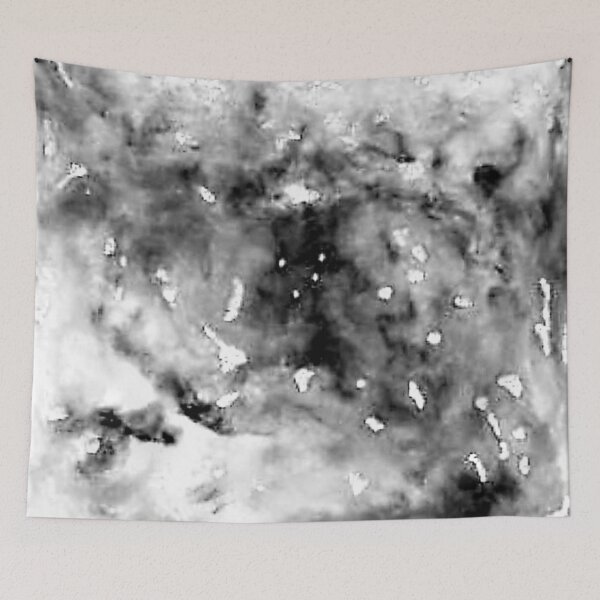Item preview, AQUAMARINE #2 | Abstract Art~Design (Black and White) designed and sold by CONTEMPORARY ART~DESIGN.