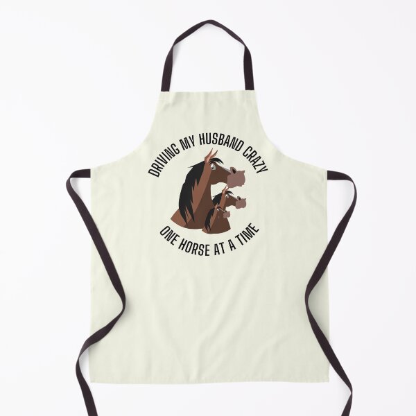 Item preview, Driving My Husband Crazy One Horse At A Time designed and sold by thesandrafadzai.