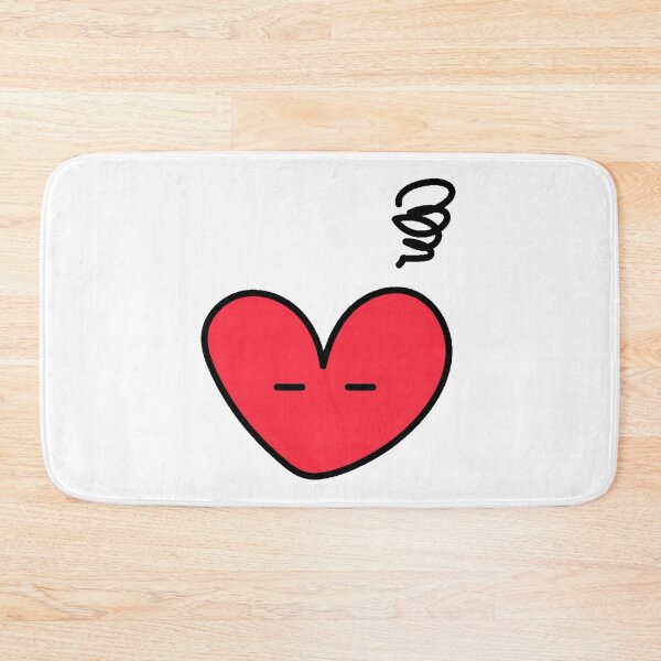 Item preview, Cute Grumpy Heart designed and sold by UPSTORE-RB.