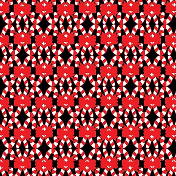Imagen de la obra Red Christmas Pattern 2021 de Patternsonly