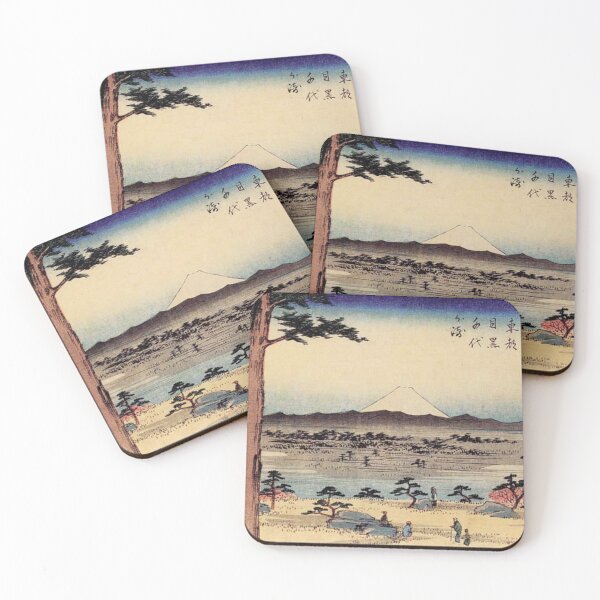 Item preview, Hiroshige's Chiyo Promontory at Meguro in the Eastern Capital designed and sold by mosfunky.