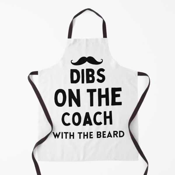 Item preview, Dibs On The Coach With The Beard Baseball Coach Saying designed and sold by chetan786.