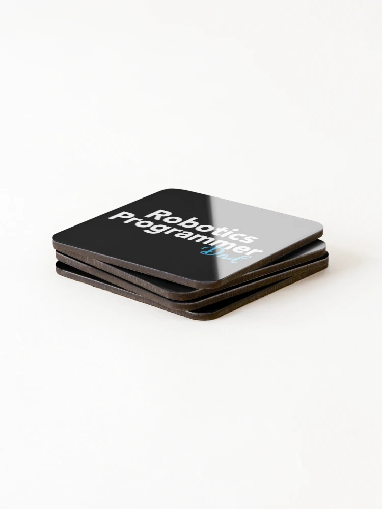 Thumbnail 4 of 5, Coasters (Set of 4), Robotics Programmer Dad designed and sold by ProjectRobotics.