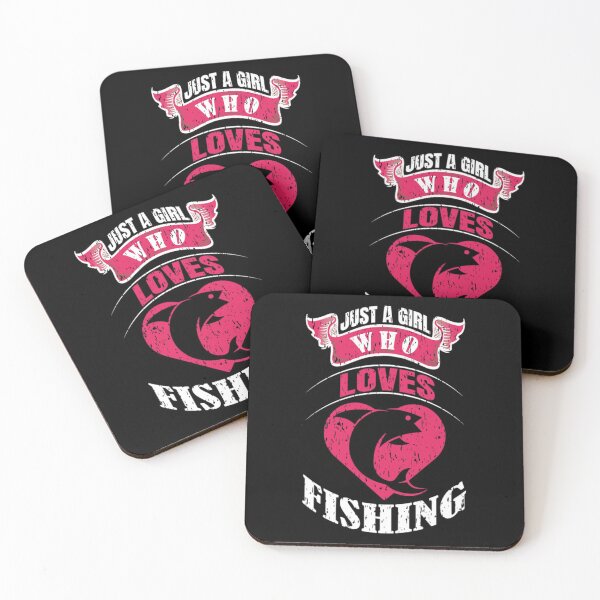 Item preview, Just a girl who loves fishing designed and sold by pnkpopcorn.