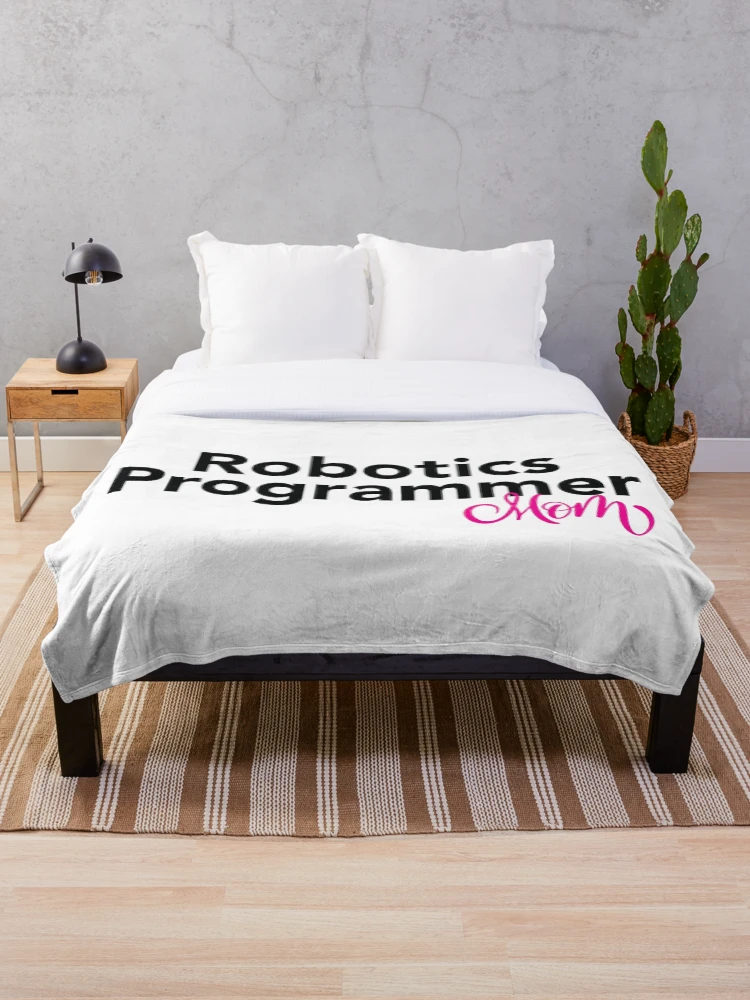 Thumbnail 1 of 6, Throw Blanket, Robotics Programmer Mom designed and sold by ProjectRobotics.