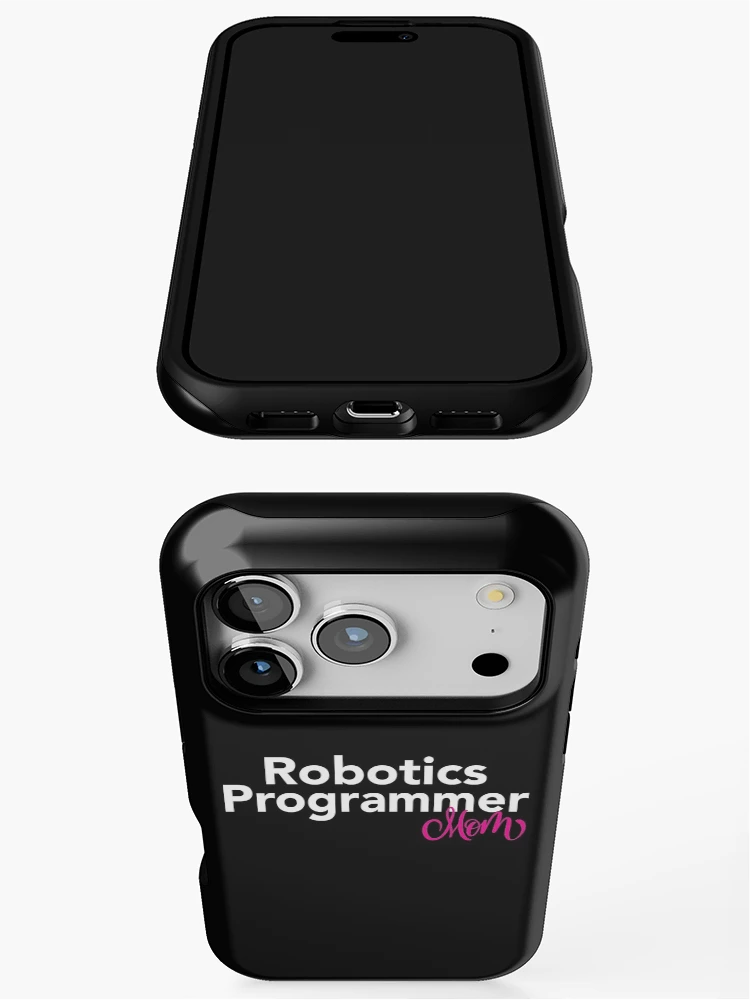 Thumbnail 3 of 4, iPhone Case, Robotics Programmer Mom designed and sold by ProjectRobotics.
