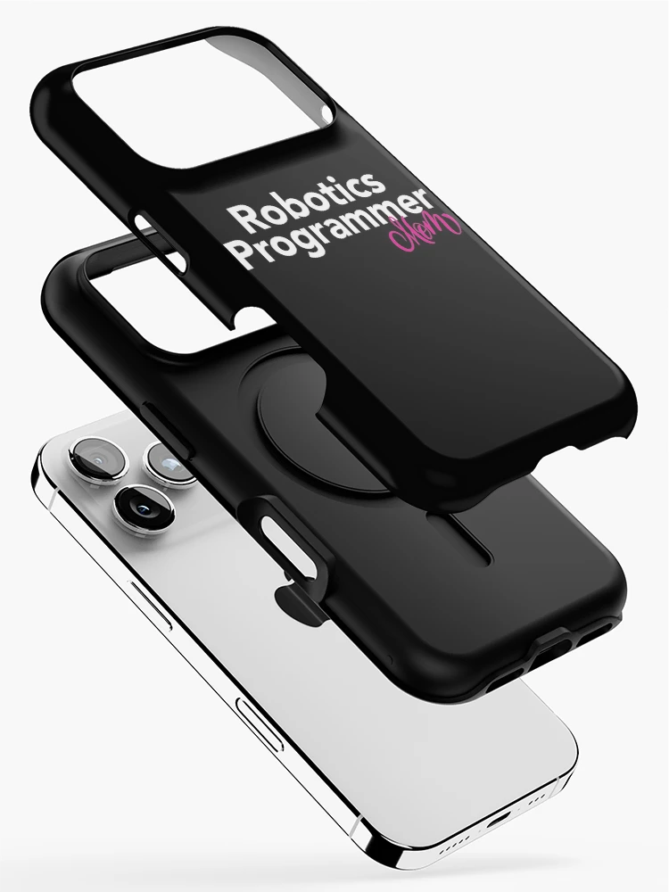 Thumbnail 2 of 4, iPhone Case, Robotics Programmer Mom designed and sold by ProjectRobotics.