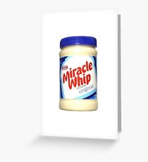 Kraft Miracle Whip Design Greeting Card