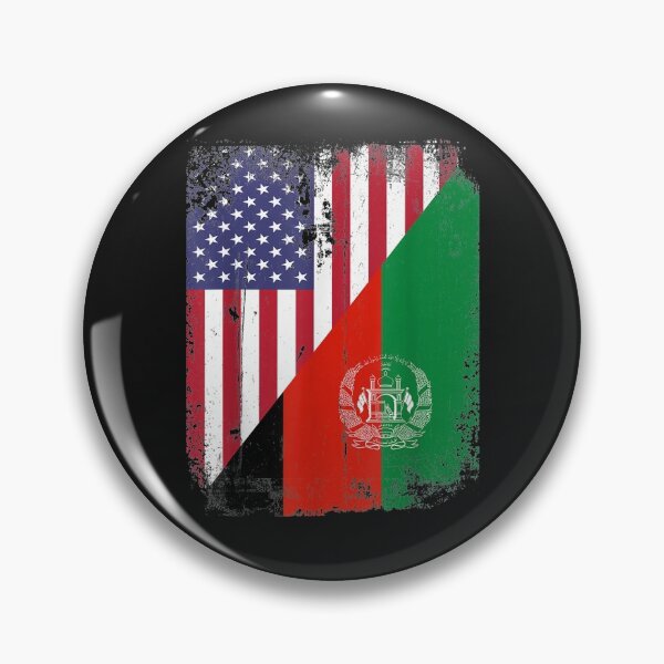 Item preview, Vintage Afghanistan Afghan Flag United state Flag Support T-Shirt designed and sold by Knight-Saverin.