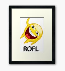 ROFL Framed Print