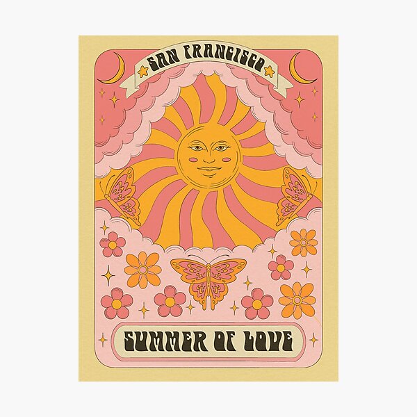Summer of Love Photographic Print