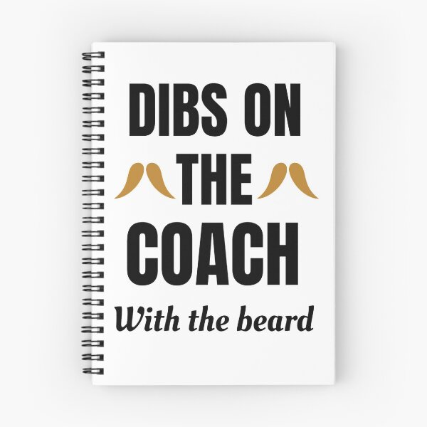 Item preview,  Dibs On The Coach With The Beard Baseball Coach Saying designed and sold by chetan786.