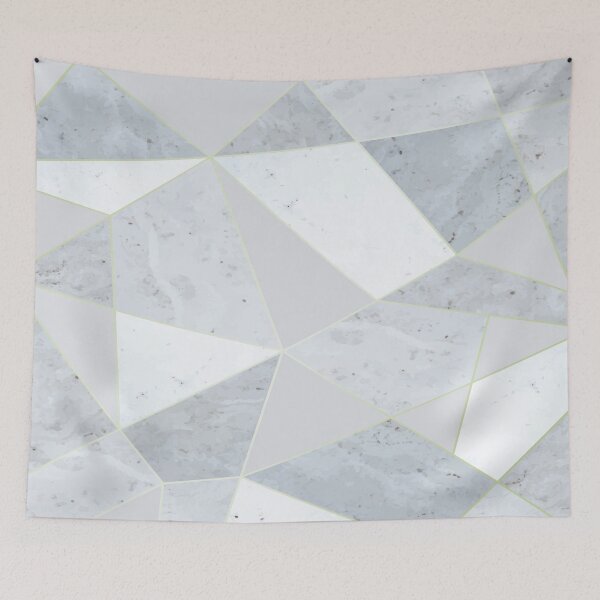 Item preview, gray triangular pattern - seamless gray triangular designed and sold by cruzzcreation.