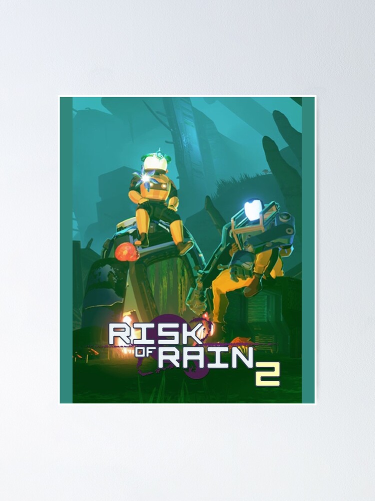 Risk of Rain 2 Commando Poster Print, Video Game Poster, Video