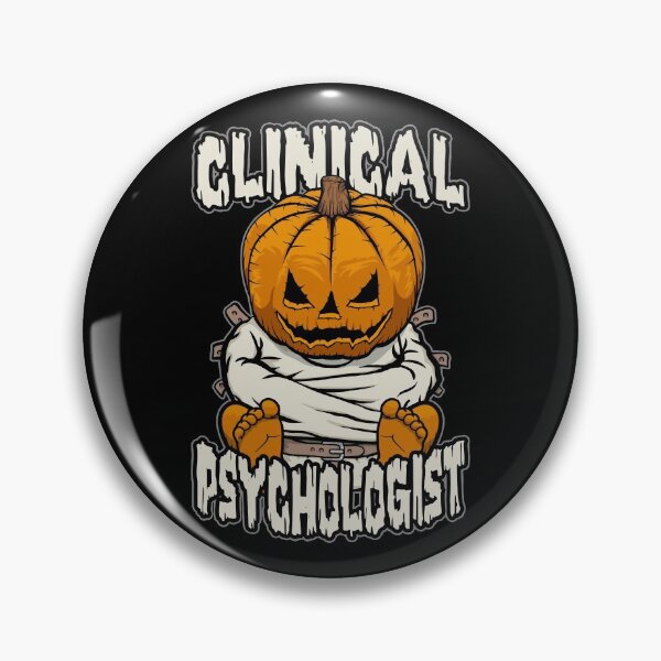 Item preview, Clinical Psychologist Psychology Crazy Halloween Pumpkin designed and sold by GrandeDuc.