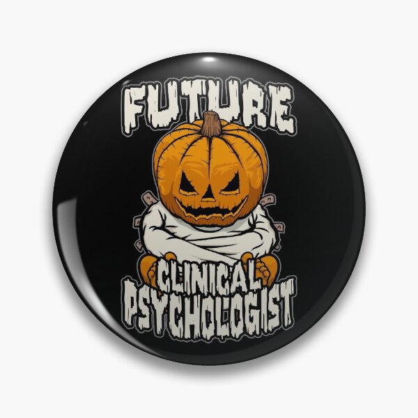 Item preview, Future Clinical Psychologist Psych Crazy Halloween Pumpkin designed and sold by GrandeDuc.