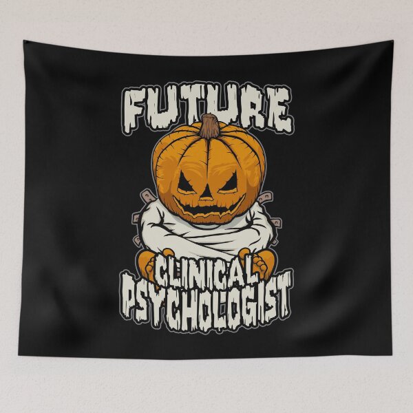Item preview, Future Clinical Psychologist Psych Crazy Halloween Pumpkin designed and sold by GrandeDuc.